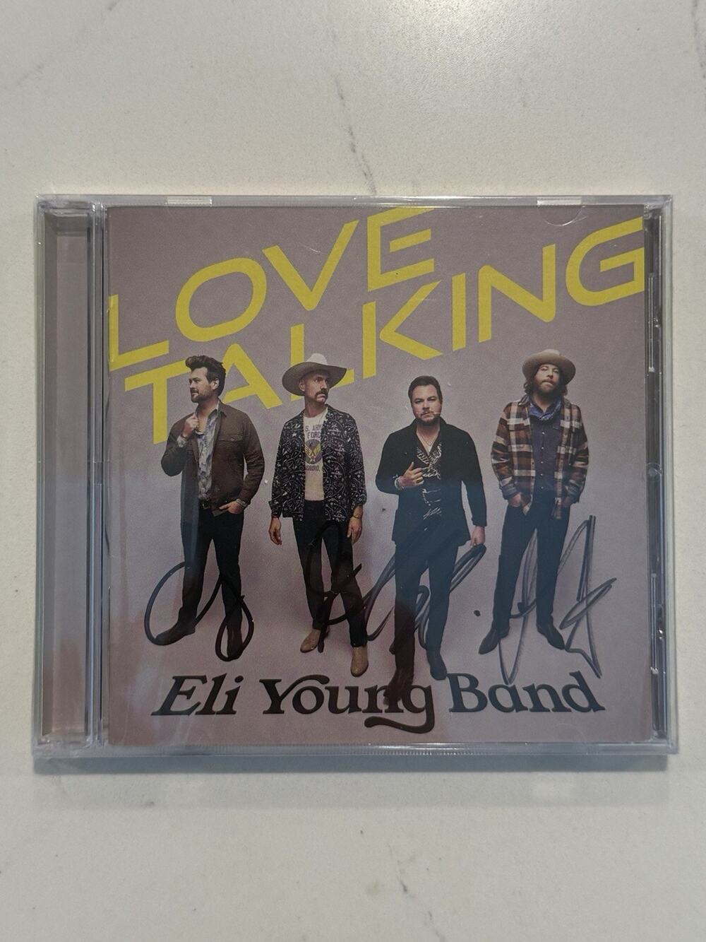 Love Talking by Eli Young Band CD 2022 AUTOGRAPHED/SIGNED #5